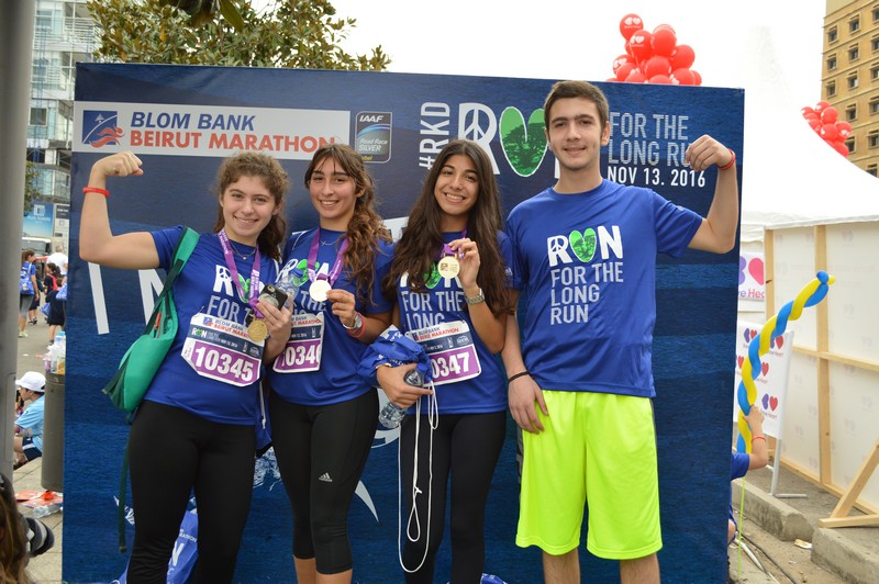 BLOM BANK Photobooth at the BLOM BANK Beirut Marathon